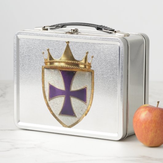 Priester-Wappen  Metall Brotdose (Beispiel)