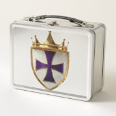 Priester-Wappen  Metall Brotdose (Vorderseite)