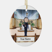 Priester — Weibliche Keramikornament (Rechts)