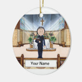 Priester — Weibliche Keramikornament (Links)