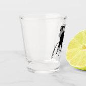 Priesterbären Schnapsglas (Links)