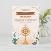 Priesterbestimmung Einladung (Stehend Vorderseite)