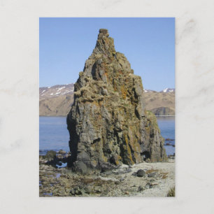 Priestergestein für Kleinere, Insel Unalaska Postkarte