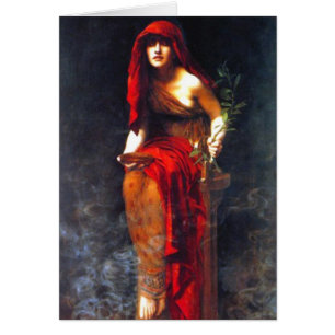 Priesterin der Delphi ~ Bergmann-Kunst-Malerei