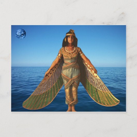 Priesterin Postkarte (Vorderseite)