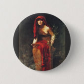 Priesterin von Delphi Button (Vorderseite)