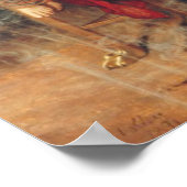 Priesterin von Delphi Pre-Raphaelite Poster (Ecke)