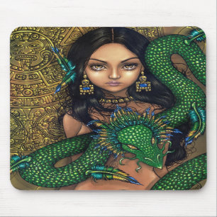 "Priesterin von Quetzalcoatl" Mousepad