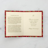 Priesterjubiläum Mary Jesus katholisch Karte (Innenseite)