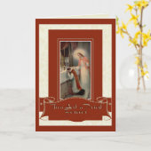 Priesterjubiläum Priesterorden Jesus Karte (Gelbe Blume)