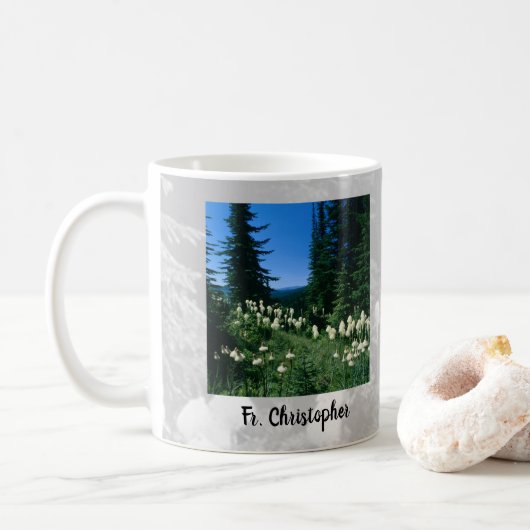 Priesterlandschaft Personalisiert Kaffeetasse (Mit Donut)