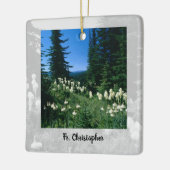 Priesterlandschaft Personalisiert Keramikornament (Links)