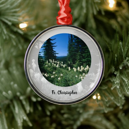 Priesterlandschaft Personalisiert Ornament Aus Metall (Baum)