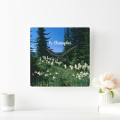 Priesterlandschaft Personalisiert Quadratische Wanduhr (Zuhause)