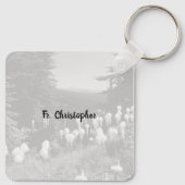 Priesterlandschaft Personalisiert Schlüsselanhänger (Rückseite)