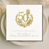 Priesterliche Ordination Golden Jubilee Serviette