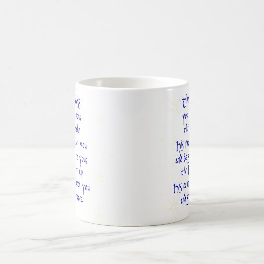 Priesterlicher Segen Kaffeetasse (Mittel)