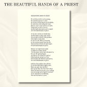 Priestermesse der Katholiken gesegnete Mary Altar Karte