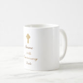 Priesterorden Personalisierte Geschenke zum Jubilä Kaffeetasse (VorderseiteRechts)