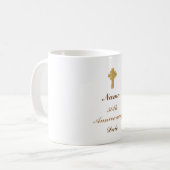 Priesterorden Personalisierte Geschenke zum Jubilä Kaffeetasse (Vorderseite Links)