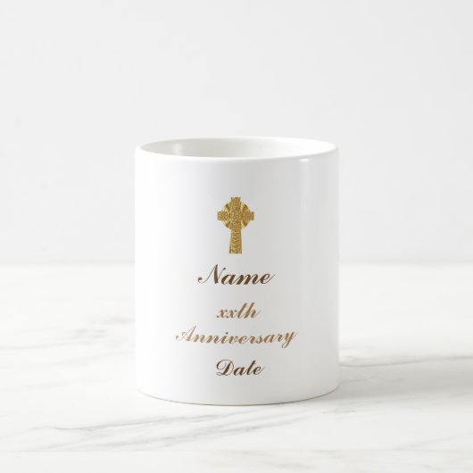 Priesterorden Personalisierte Geschenke zum Jubilä Kaffeetasse (Mittel)