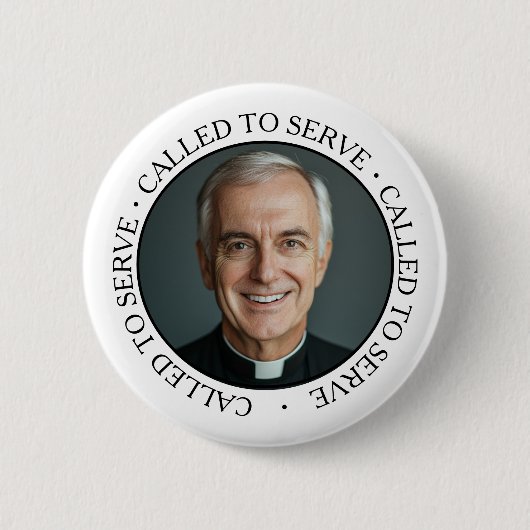 Priesterordenung PriesterCollar Button (Vorderseite)