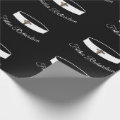 Priesterordination Priester Collar & Crucifix Geschenkpapier (Ecke)