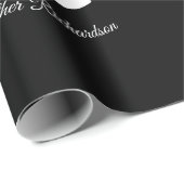 Priesterordination Priester Collar & Crucifix Geschenkpapier (Rolleneckpunkt)