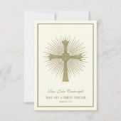 Priesterordinierung Jubiläumsgebet Karte (Vorderseite)