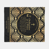 Priesterordinierung Neuer Priester neu Ordiniert Fleecedecke (Vorderseite (Horizontal))