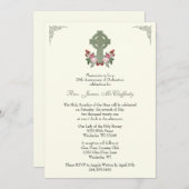 Priesterordnung Jahrestag der keltischen Kreuzritt Einladung (Vorne/Hinten)