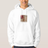 Priesterordnung Rote Rose und Rosary Hoodie (Vorderseite)