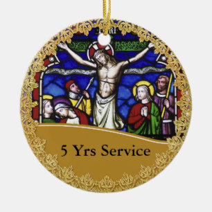 Priesterordung 5 Jahrestag Keramikornament