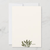 Priesterortung Einladung (Rückseite)