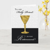 Priesterruhestand, Goldschmiedehütte auf Schwarz u Karte (Gelbe Blume)