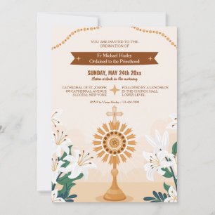 Priesterweihe Einladung