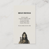 Priestes Business Card Visitenkarte (Rückseite)