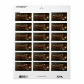 Priestess of Delphi, 1891 von John Collier Adressaufkleber (Vorne)