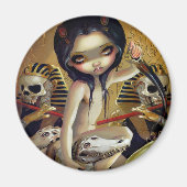 "Priestess of Nyarlathotep" Magnet (Vorne)