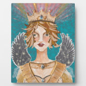 Priestess Paloma Guardian Angel Princess Plaque Fotoplatte (Vorderseite)