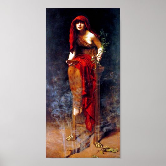 Priestess von Delphi ~ Poster (Vorne)