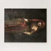 Priestess von Delphi von John Collier Puzzle (Horizontal)