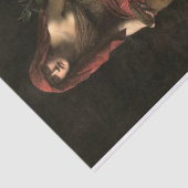 Priestess von Delphi von John Collier Seidenpapier (Ausschnitt)