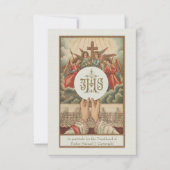 PRIESTHOOD SONNTAG PERSONALISIERT PRAYER CARDS (Vorderseite)