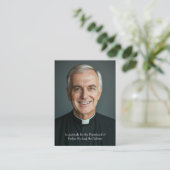 PRIESTHOOD SONNTAG PERSONALISIERT PRAYER CARDS PLATZKARTE (Stehend Vorderseite)
