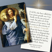 PRIESTHOOD SONNTAG PERSONALISIERT PRAYER CARDS PLATZKARTE