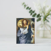 PRIESTHOOD SONNTAG PERSONALISIERT PRAYER CARDS PLATZKARTE (Stehend Vorderseite)