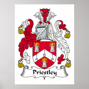 Priestley Familienwappen Poster