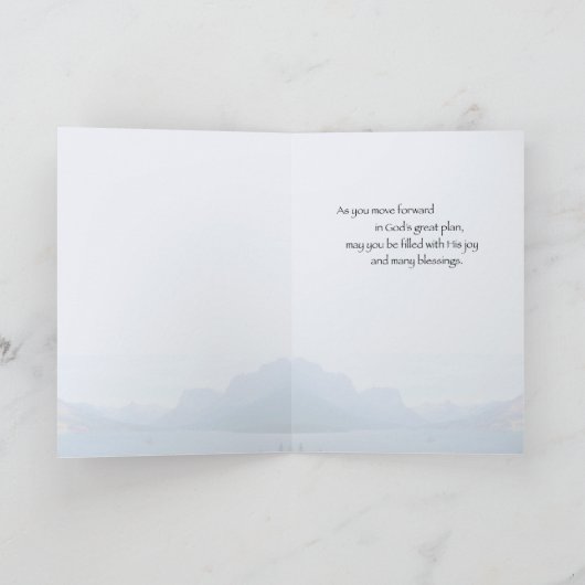 Priesttransfer, Bergsee Karte (Innenseite)