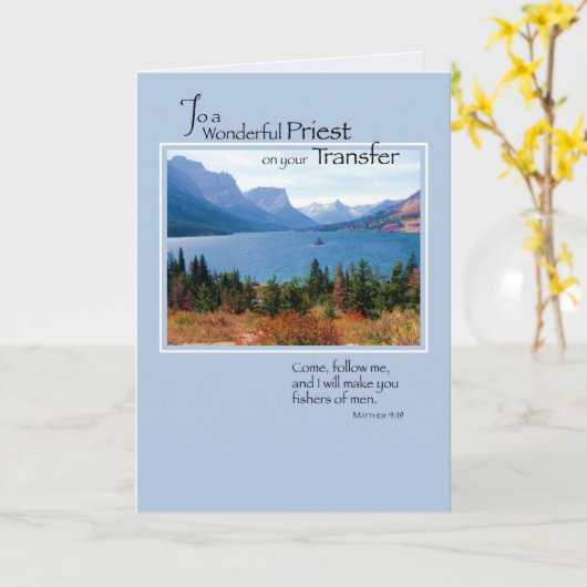 Priesttransfer, Bergsee Karte (Gelbe Blume)